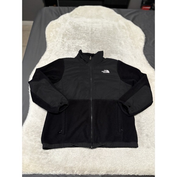 The North Face Denali Girls XL 18 Full Zip Fleece Jacket Pockets - Picture 1 of 6
